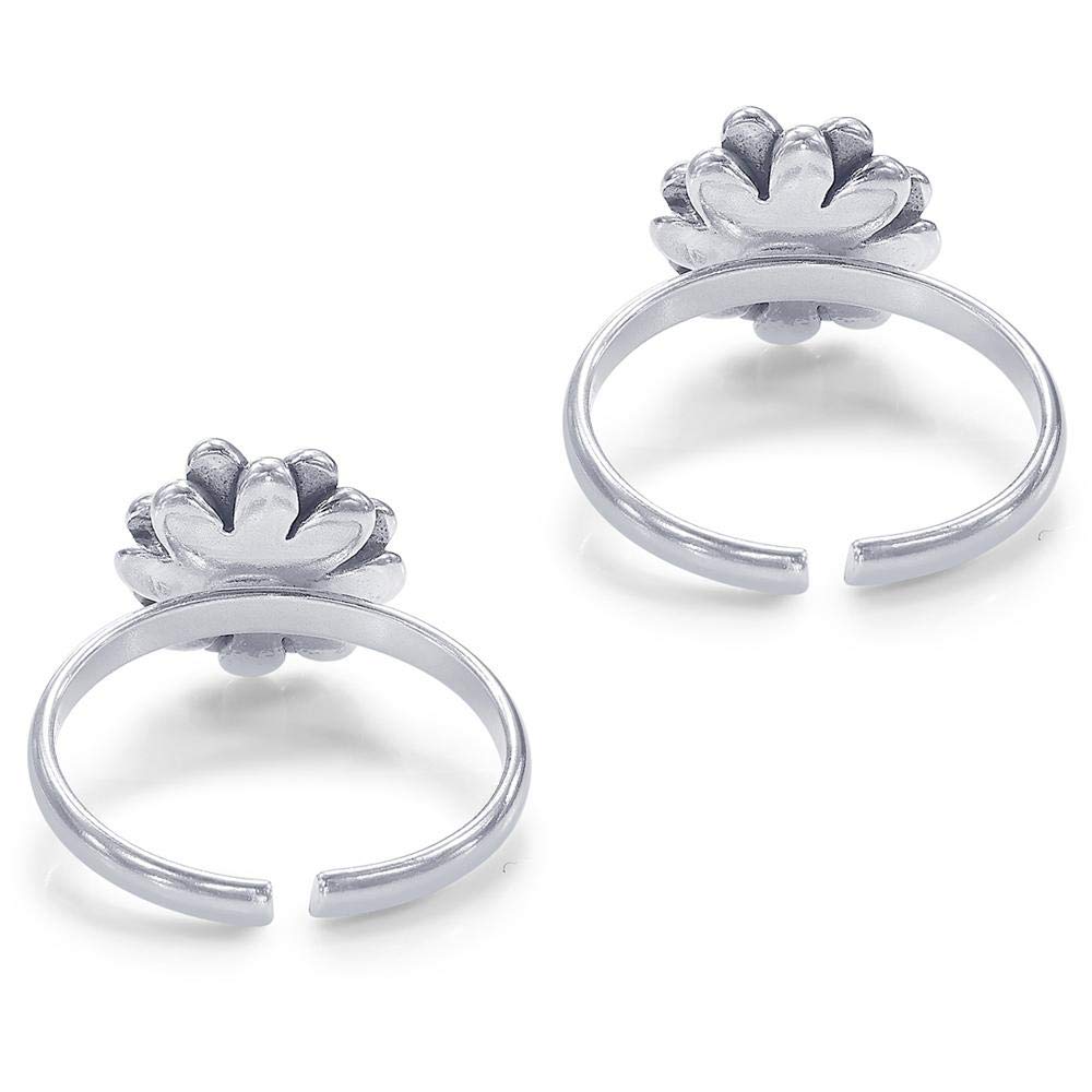 Taraash silver toe rings