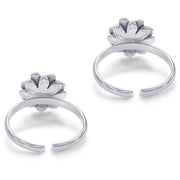 Taraash silver toe rings
