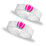 Taraash toe rings for women silver