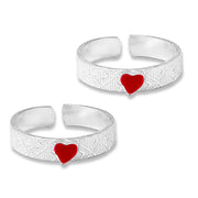 Taraash silver toe rings for women pure silver 925