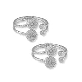 Taraash silver toe rings for women pure silver 925