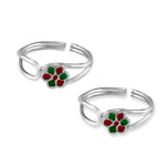 Load image into Gallery viewer, Taraash toe ring for women silver
