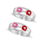 Load image into Gallery viewer, Taraash silver toe rings for women pure silver 925
