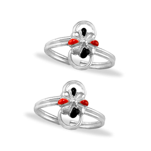 Taraash silver toe ring for women