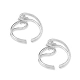 Taraash silver toe rings for women