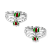 Taraash 925 Sterling Lotus Silver Chutki For Women | Chandi Jodve | Pure Silver Toe Ring