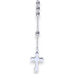 Load image into Gallery viewer, 925 Sterling Silver Jesus Rosary Cross Pendant For Unisex
