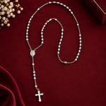 Load image into Gallery viewer, 925 Sterling Silver Jesus Rosary Cross Pendant For Unisex