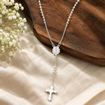Load image into Gallery viewer, 925 Sterling Silver Elegant Rosary Neckchain For Men &amp; Women