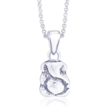Taraash Ganesha 925 Sterling Silver Pendant For Men and Women PD0229A