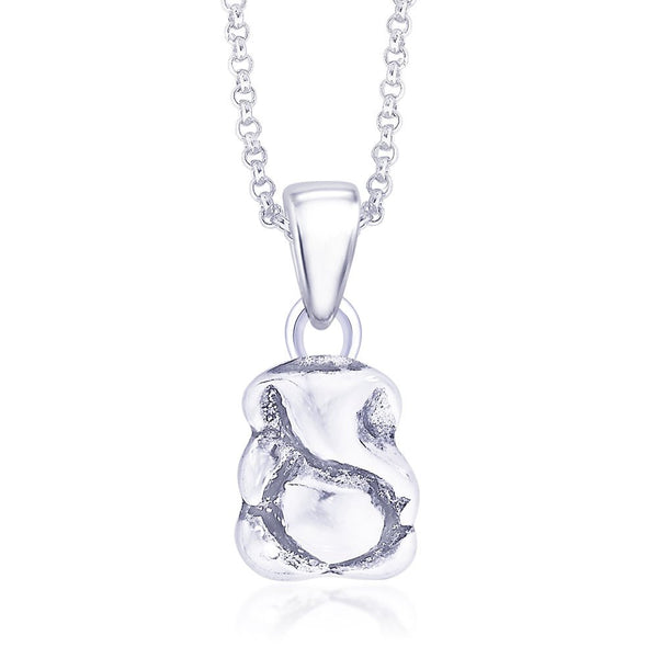 Taraash Ganesha 925 Sterling Silver Pendant For Men and Women PD0229A