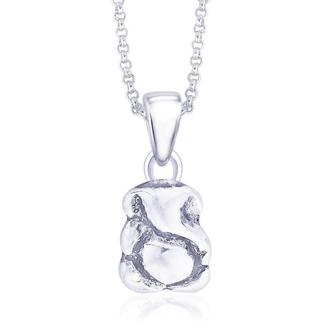 Taraash Ganesha 925 Sterling Silver Pendant For Men and Women PD0229A