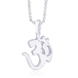 Taraash 925 Sterling Silver Religious Om Pendant Best Gift For Men/Women-PD0243S