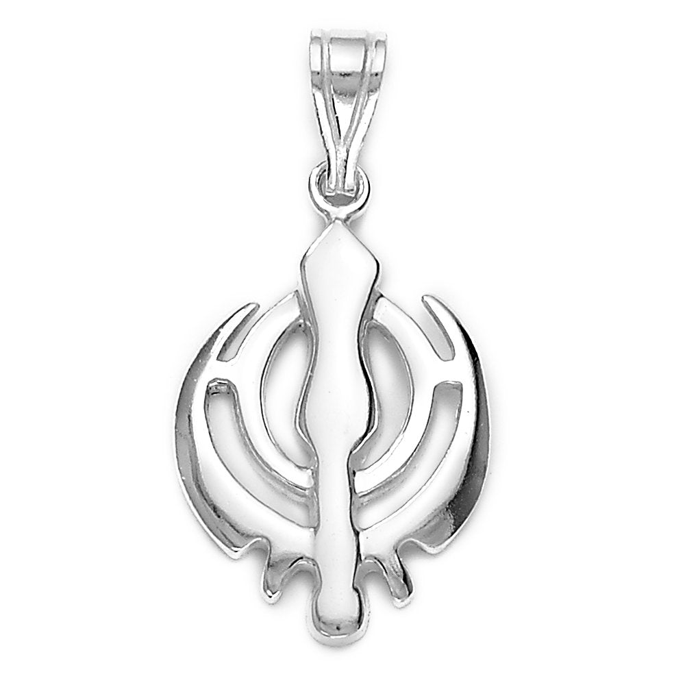 Taraash 925 Sterling Silver  Pendant  For Unisex Silver-PD0270S