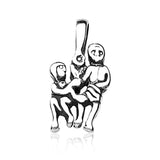 Taraash Gemini Zodiac 925 Sterling Silver Pendant for Unisex PD0286AI-03