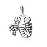 Taraash Scorpio Zodiac 925 Sterling Silver Pendant For Unisex PD0286AI-08