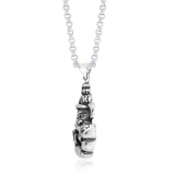 Taraash Sterling-Silver Pendant  For Unisex Silver-PD0769A