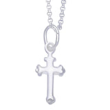 Taraash Cross 925 Sterling Silver Pendant For Men and Women PD0894S