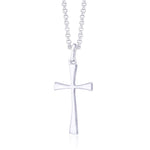 Load image into Gallery viewer, silver cross pendant
