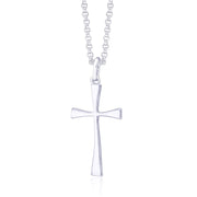 silver cross pendant