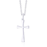 silver cross pendant