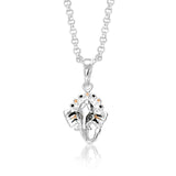 Taraash 925 Sterling Silver  Pendant  For Unisex Silver-PD1024S