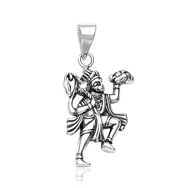 Taraash Hanumanji Pendant 925 Silver For Men PD1031A