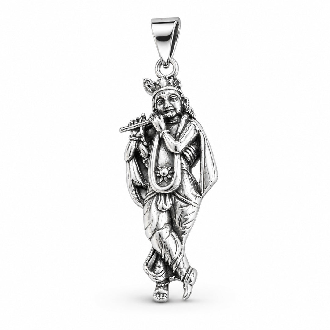 Taraash 925 Sterling Silver  Pendant  For Unisex Silver-PD1035A