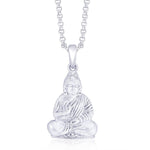 Load image into Gallery viewer, Taraash 925 Silver Gautam Buddha Pendant For Unisex-PD1239S