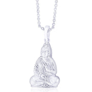 Taraash 925 Silver Gautam Buddha Pendant For Unisex-PD1239S