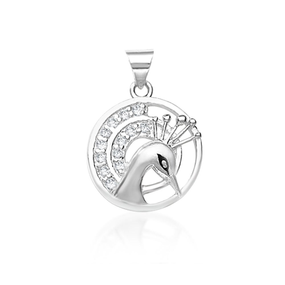 Taraash 925 Sterling Silver  Pendant  For Women Silver-PD1266R