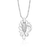 Taraash Sterling-Silver Pendant  For Women Silver-PD1290S