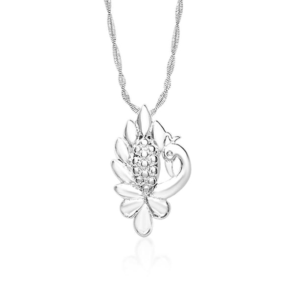 Taraash Sterling-Silver Pendant  For Women Silver-PD1290S