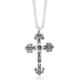Taraash Pendant of Holly Cross 925 Sterling Silver For Unisex PD1473A