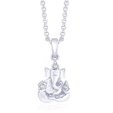 Taraash Sterling-Silver Pendant  For Unisex Silver-PD1587R