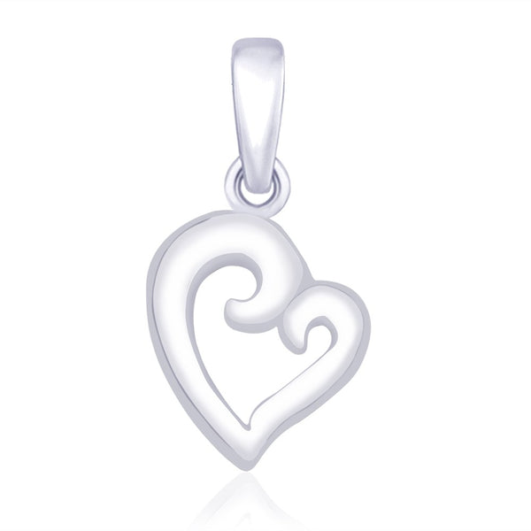 Taraash 925 Sterling Silver Heart Shape Pendant for women PD1719R
