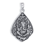 Taraash sterling silver ganesh pendant