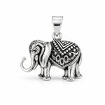Load image into Gallery viewer, Taraash 925 Sterling Silver Antique Elephant Pendant For Unisex PD2074A