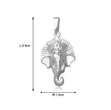 Taraash silver ganesha pendant for Men