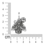 Load image into Gallery viewer, 925 Sterling Silver hanuman Anqtiue pendant For Unisex