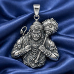 Load image into Gallery viewer, 925 Sterling Silver Big Hanuman Anqtiue Pendant For Unisex