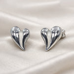 Load image into Gallery viewer, 925 Pure Silver Heart Blue Enamled Jewellery Set for Women