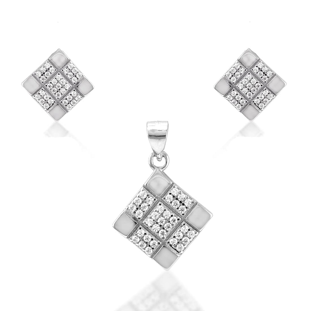 Taraash silver necklace