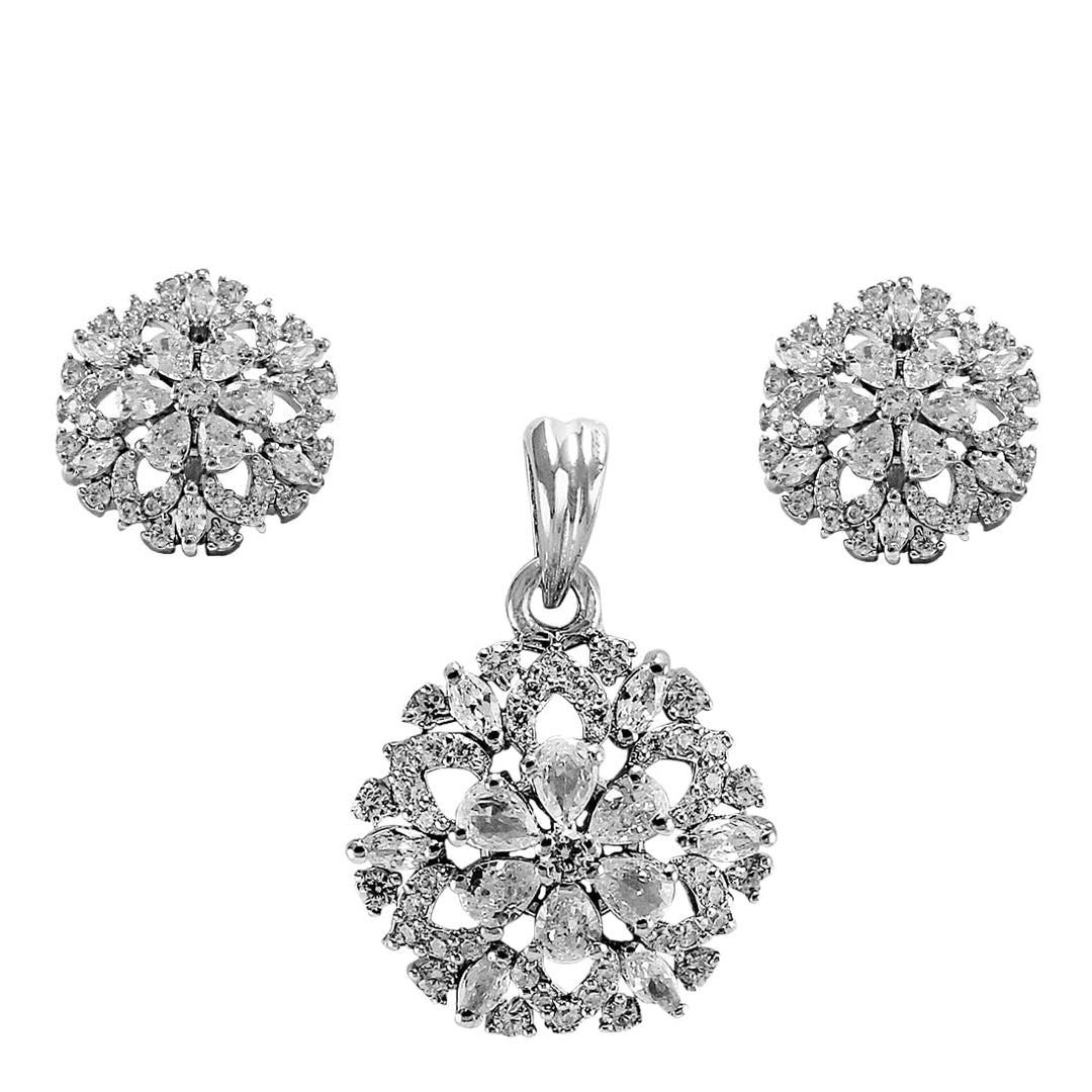 Taraash silver necklace women