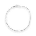 Load image into Gallery viewer, 925 Sterling Silver Rope Chain Single Anklet for Women
