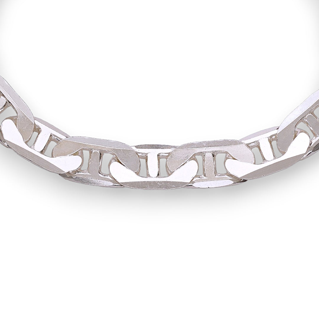 925 Sterling Silver Marina Chain Bracelet for Men