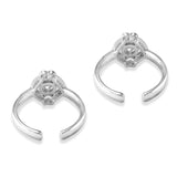 Taraash sterling silver toe ring for women