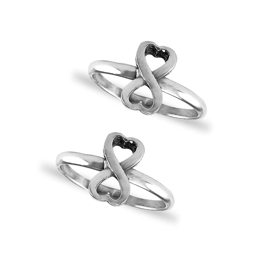 Taraash silver toe rings for women pure silver 925