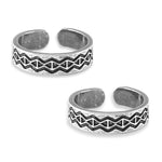 Load image into Gallery viewer, Taraash silver toe rings for women pure silver 925
