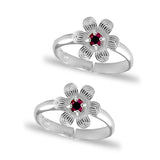 Taraash silver toe ring for women